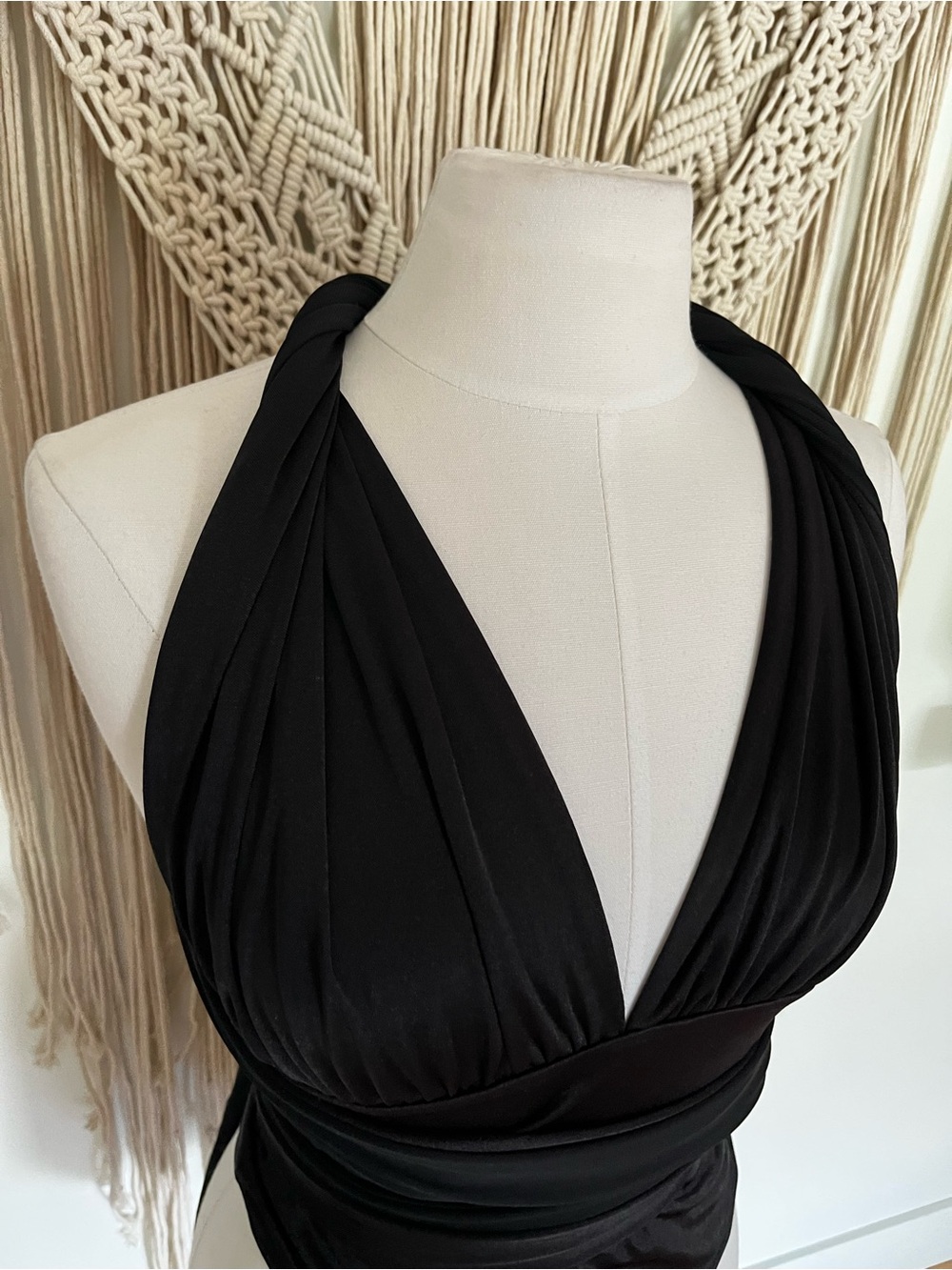 Free People 100 Ways Bodysuit in Black - Picture 4 of 16
